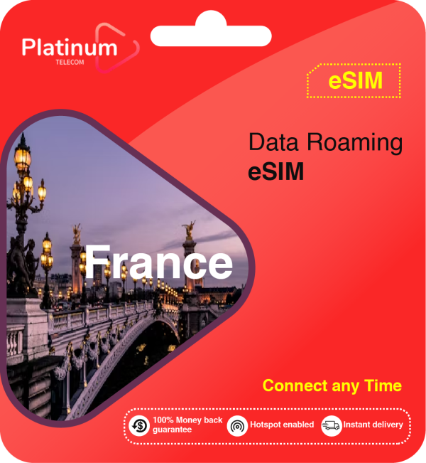 France Roaming Data eSIM