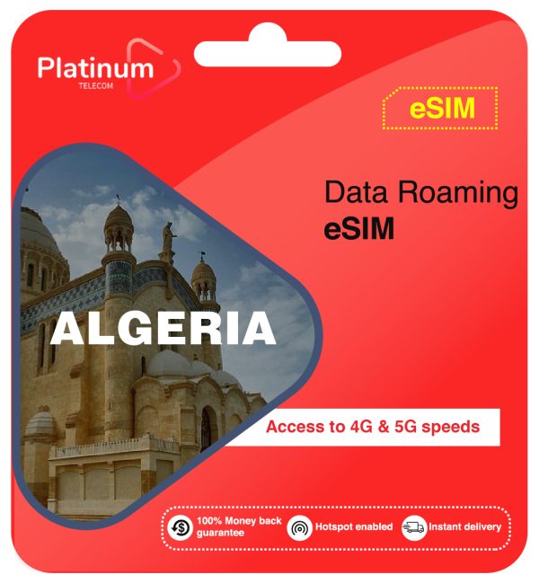 Algeria Roaming Data eSim