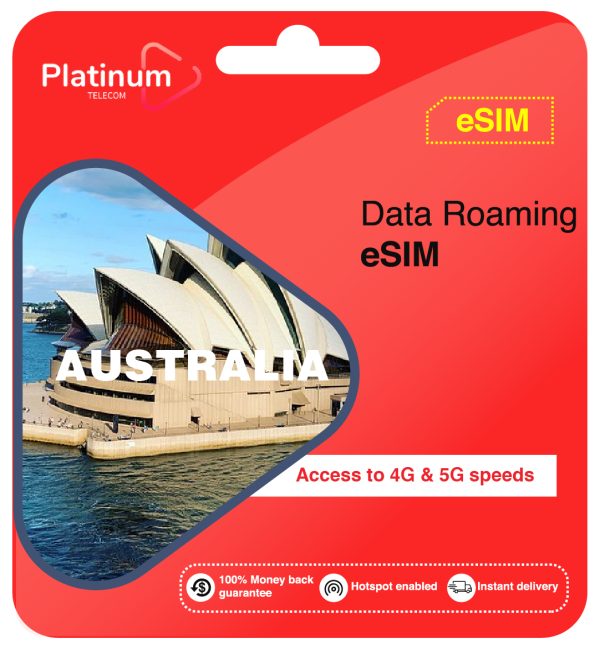 Australia Roaming Data eSim