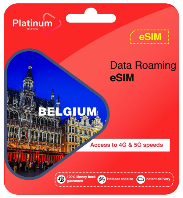 Belgium Roaming Data eSim