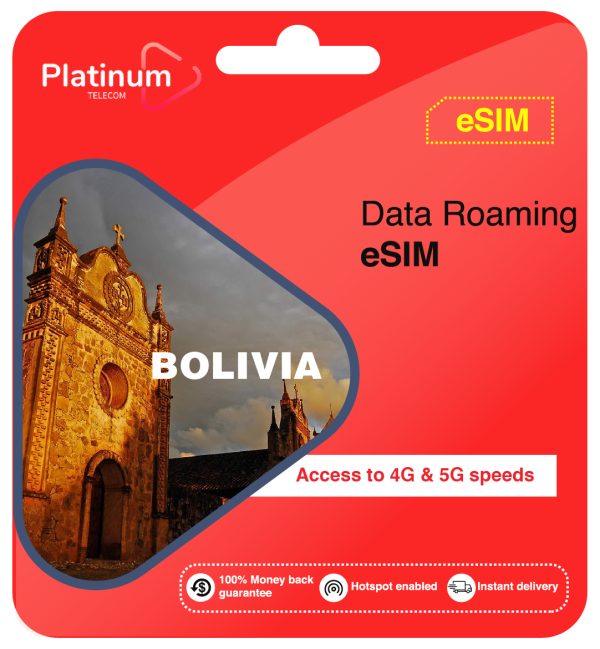 Bolivia Roaming Data eSim