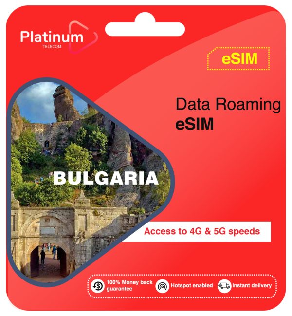 Bulgaria Roaming Data eSim