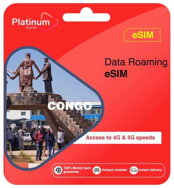 Congo Roaming Data eSim