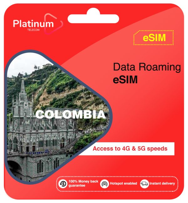 Colombia Roaming Data eSim