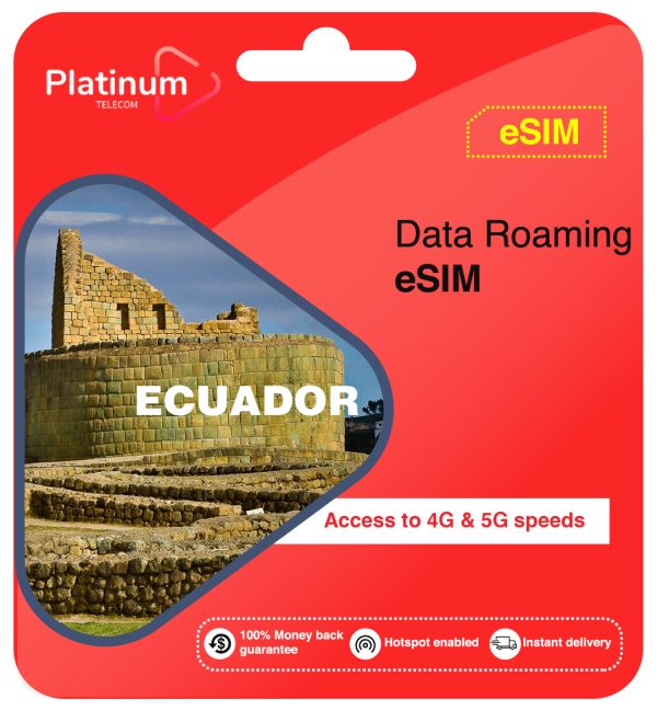 Ecuador Roaming Data eSim