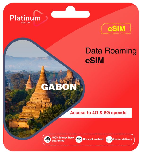 Gabon Roaming Data eSim