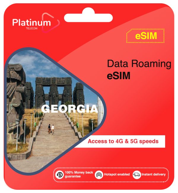 Georgia Roaming Data eSim