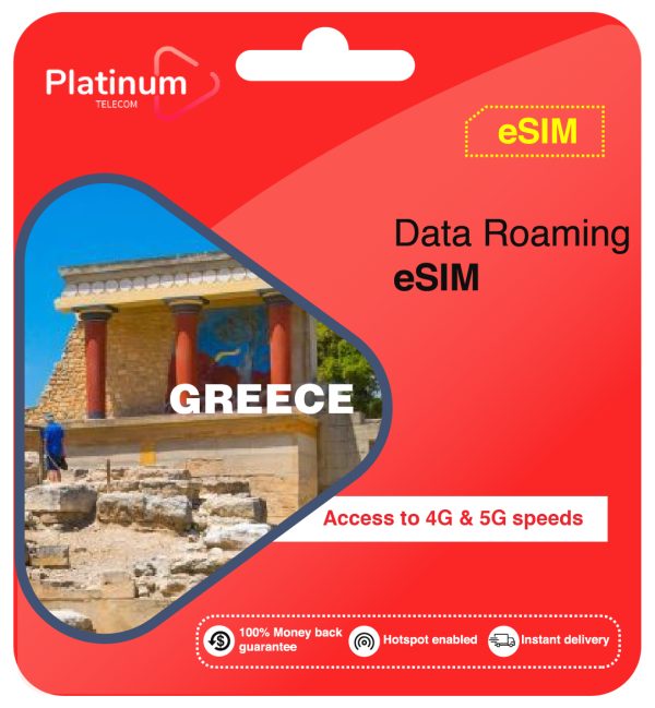 Greece Roaming Data eSim