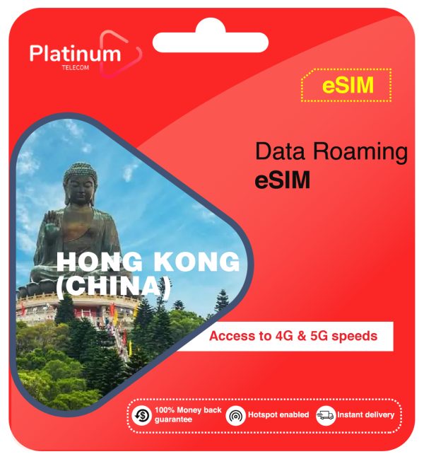 Hong Kong (China) Roaming Data eSim