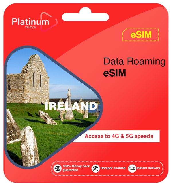 Ireland Roaming Data eSim