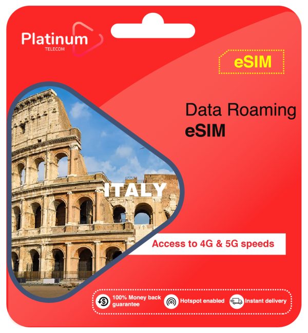 Italy Roaming Data eSim