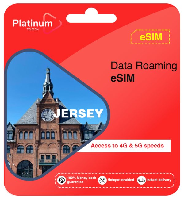 Jersey Roaming Data eSim