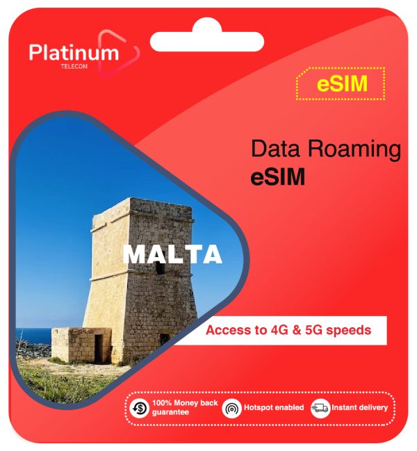 Malta Roaming Data eSim