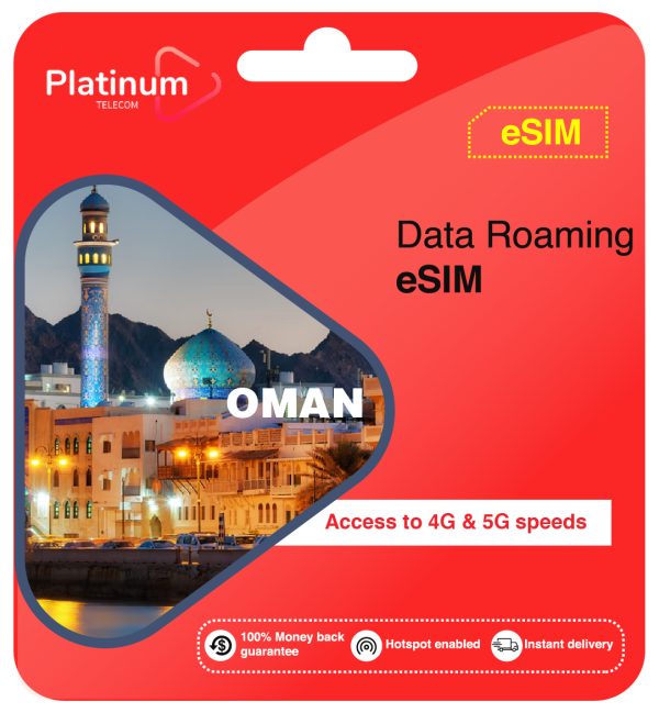 Oman Roaming Data eSim