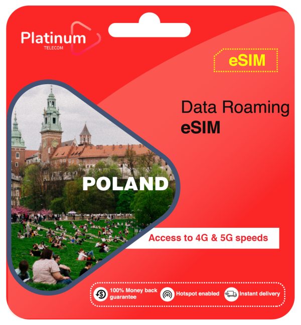 Poland Roaming Data eSim