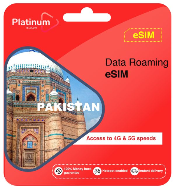 Pakistan Roaming Data eSim