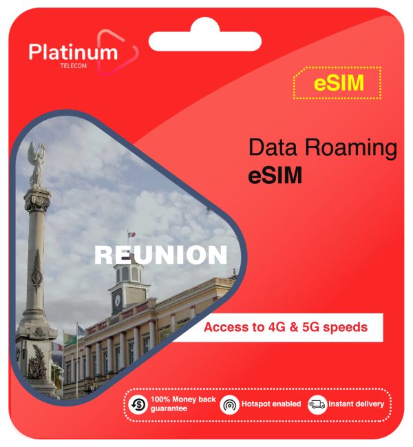 Reunion Roaming Data eSim