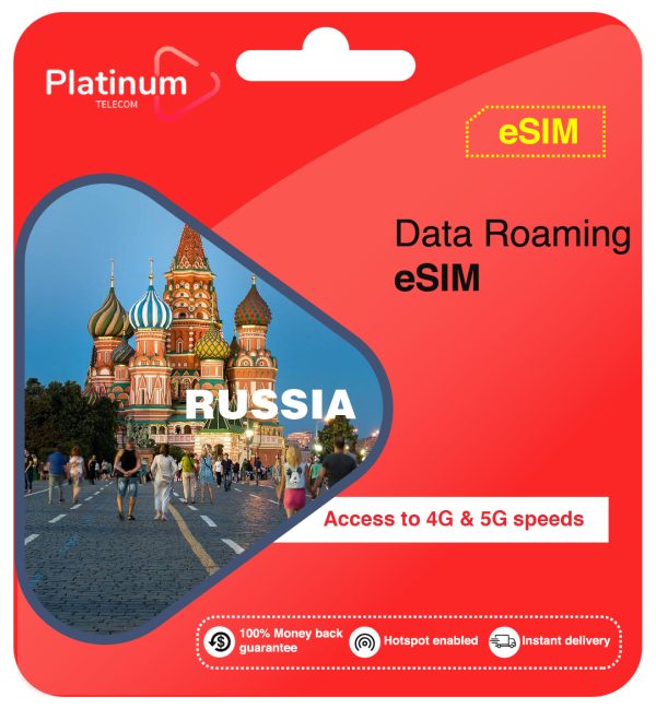 Russia Roaming Data eSim