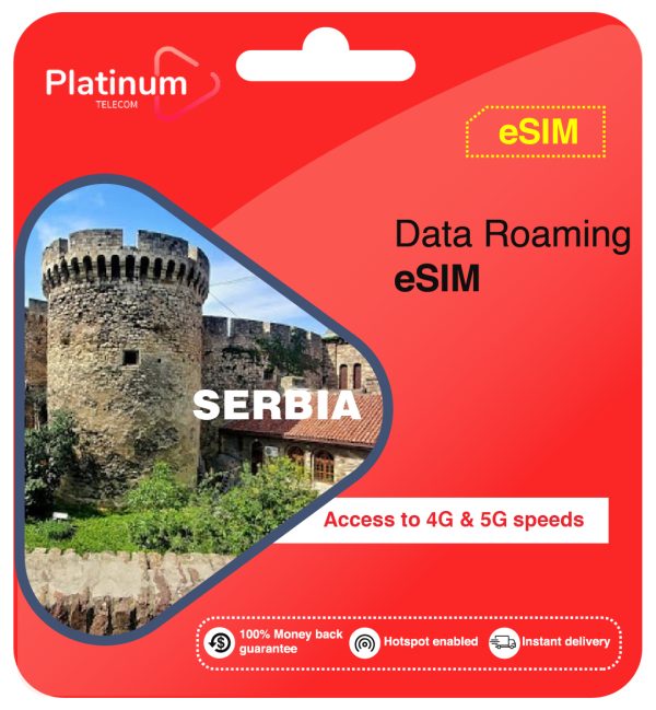 Serbia Roaming Data eSim