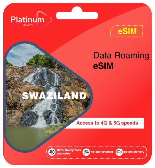 Swaziland Roaming Data eSim