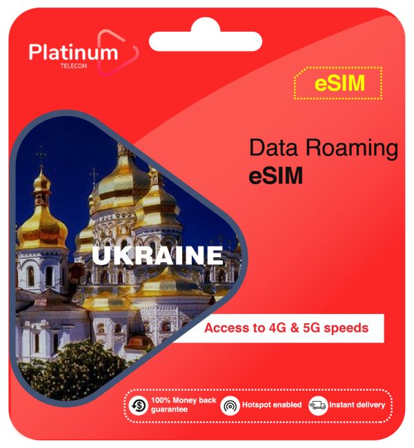 Ukraine Roaming Data eSim