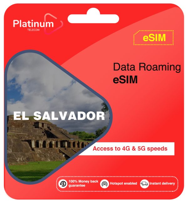 El Salvador Roaming Data eSim