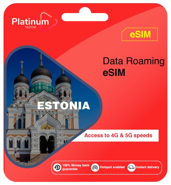 Estonia Roaming Data eSim