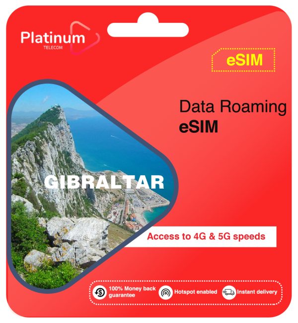 Gibraltar Roaming Data eSim