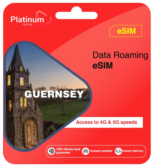 Guernsey Roaming Data eSim