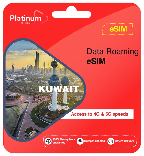 Kuwait Roaming Data eSim