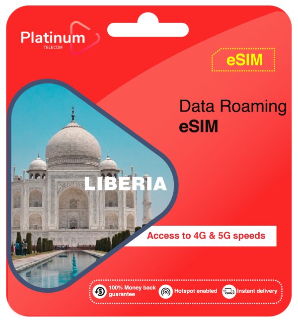 Liberia Roaming Data eSim