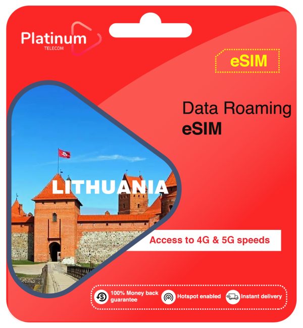 Lithuania Roaming Data eSim