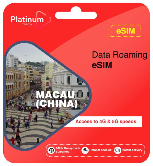 Macao (China) Roaming Data eSim