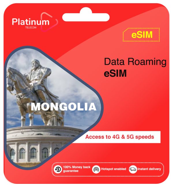 Mongolia Roaming Data eSim