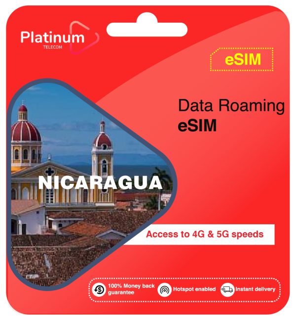 Nicaragua Roaming Data eSim