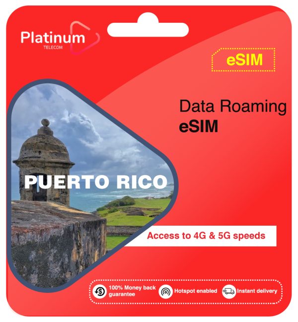 Puerto Rico Roaming Data eSim