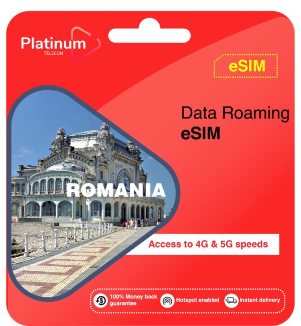 Romania Roaming Data eSim