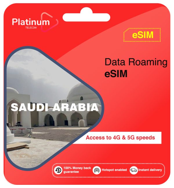 Saudi Arabia Roaming Data eSim