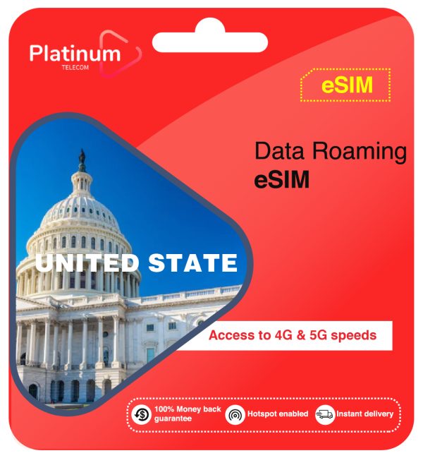 United States Roaming Data eSim