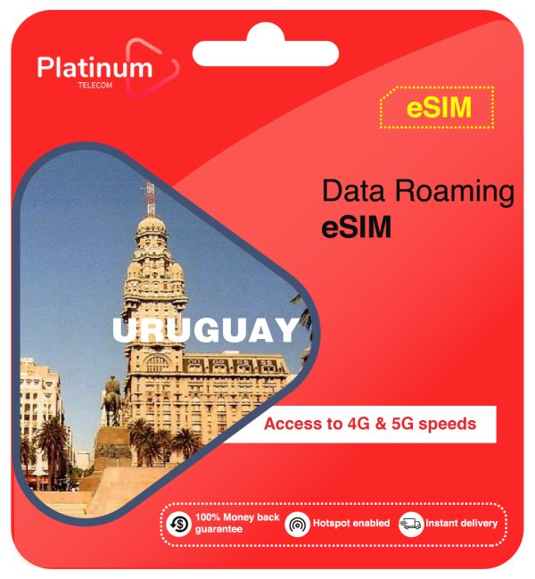 Uruguay Roaming Data eSim